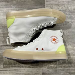 Converse Chuck Taylor CTAS CX‎ Explore 2 Hi Mens Size 11 White/Citron A10261C